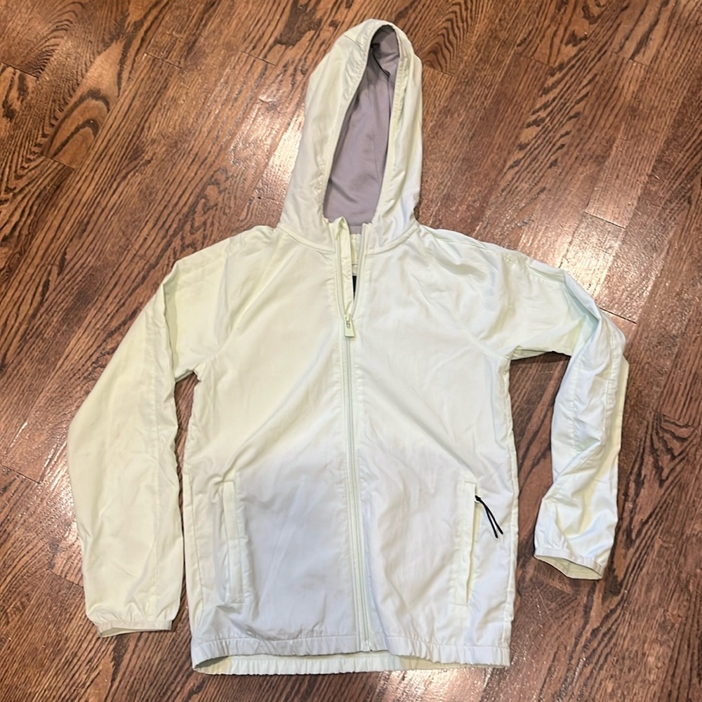 Little Girls All In Motion Zip Up Windbreaker Jacket